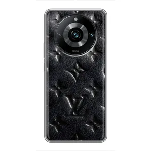 Текстурний Чохол Louis Vuitton для Реалмі 11 Про Плюс (Чорний ЛВ)