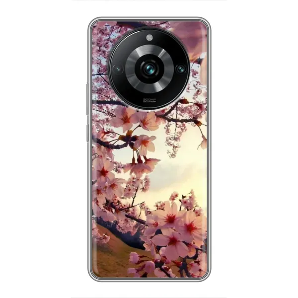 Чехол с рисунком «Цветущая сакура» для Realme 11 Pro Plus Чехол с рисунком «Цветущая сакура» для Realme 11 Pro Plus