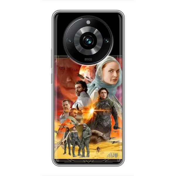 Чехол с рисунком «Д Ю Н А» для Realme 11 Pro Plus