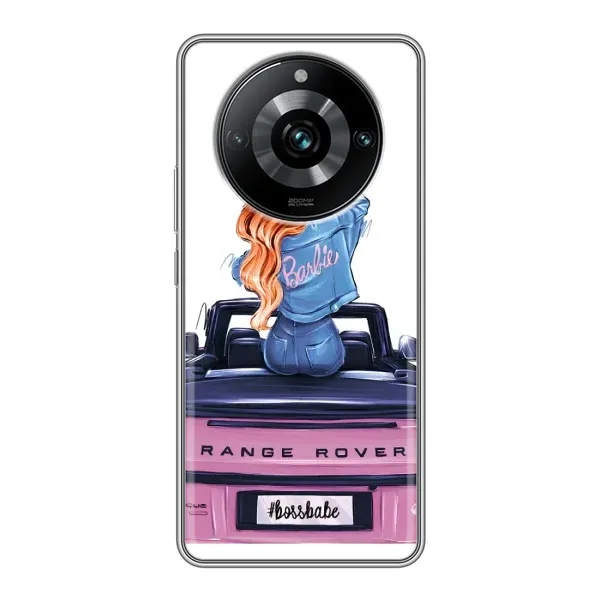Чехол с рисунком «Девушка на машине» для Realme 11 Pro Plus Чехол с рисунком «Девушка на машине» для Realme 11 Pro Plus