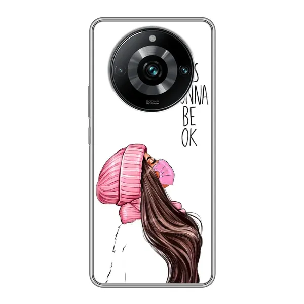 Чехол с рисунком «Девушка в маске» для Realme 11 Pro Plus Чехол с рисунком «Девушка в маске» для Realme 11 Pro Plus