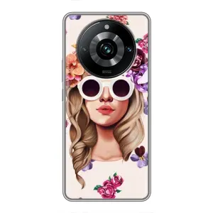 Чохол з картинкою Модні Дівчата Realme 11 Pro Plus (Дівчина в окулярах)