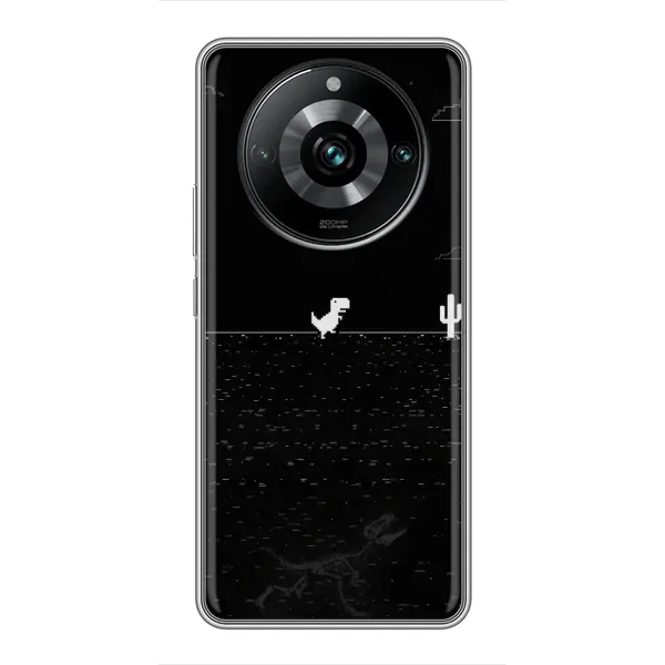 Чехол с рисунком «Динозаврик» для Realme 11 Pro Plus Чехол с рисунком «Динозаврик» для Realme 11 Pro Plus