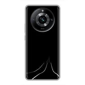 Чохол з картинками на чорному фоні для Realme 11 Pro Plus (Дорога)