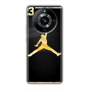 Силіконовый Чохол Nike Air Jordan на Реалмі 11 Про Плюс (Джордан 23)