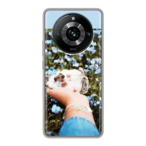 Чохли з зображенням різних тварин на Realme 11 Pro Plus (Їжачок в руці)