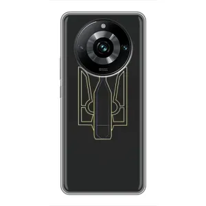 Чехол с картинкой (Патриотический ГЕРБ) на Realme 11 Pro Plus (Герб - Молотова)