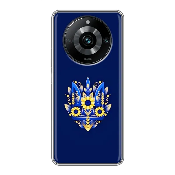 Чехол с рисунком «герб» для Realme 11 Pro Plus