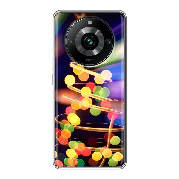 Чехол с рисунком «Гирлянды» для Realme 11 Pro Plus Чехол с рисунком «Гирлянды» для Realme 11 Pro Plus