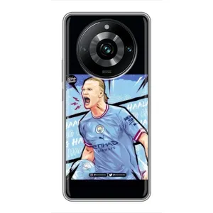Чехлы с принтом для Realme 11 Pro Plus Футболист (гол Эрлинг Холланд)