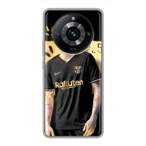 Силиконовый Чехол Realme 11 Pro Plus (Gold Neymar)