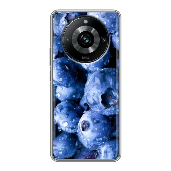Чехол с рисунком «Голубика» для Realme 11 Pro Plus Чехол с рисунком «Голубика» для Realme 11 Pro Plus