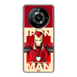 Чехол Супергерой Железный человек на Realme 11 Pro Plus (Iron man)