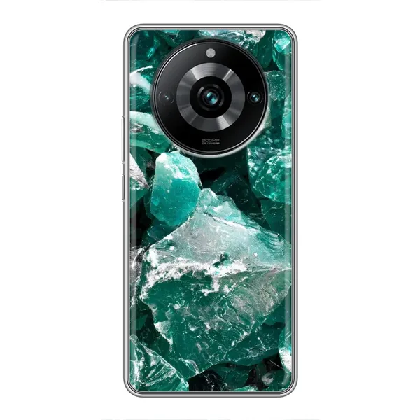 Чехол с рисунком «Изумруд» для Realme 11 Pro Plus