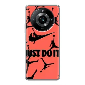 Силіконовый Чохол Nike Air Jordan на Реалмі 11 Про Плюс