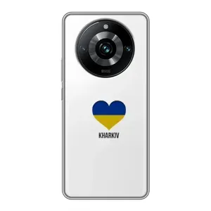 Чехлы силиконовые (Город Харьков) на Реалми 11 Про Плюс (Kharkiv)
