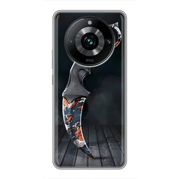 Чехол с рисунком «Кинжал КС ГО» для Realme 11 Pro Plus Чехол с рисунком «Кинжал КС ГО» для Realme 11 Pro Plus