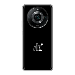 Чохол з картинками на чорному фоні для Realme 11 Pro Plus (Книжки)