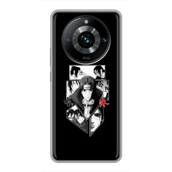 Чехол с рисунком «Коллаж Итачи» для Realme 11 Pro Plus