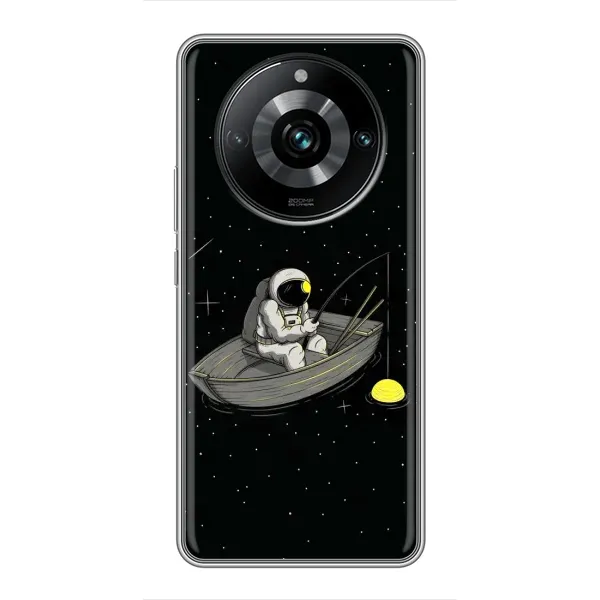 Чехол с рисунком «Космонавт на рыбалке» для Realme 11 Pro Plus Чехол с рисунком «Космонавт на рыбалке» для Realme 11 Pro Plus