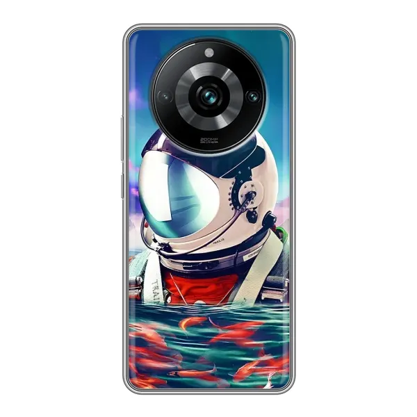 Чехол с рисунком «Космонавт в воде» для Realme 11 Pro Plus Чехол с рисунком «Космонавт в воде» для Realme 11 Pro Plus