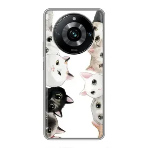Силіконовий чохол з котиком для Realme 11 Pro Plus (Коти)