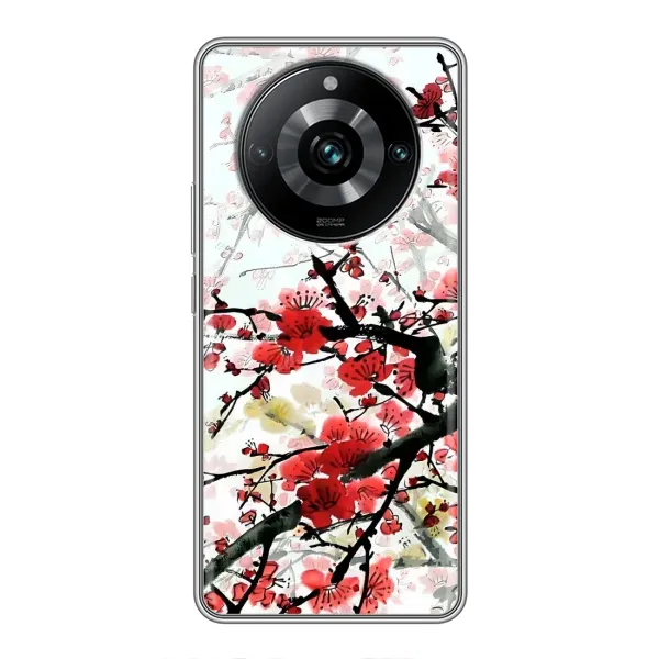 Чехол с рисунком «Красивая Сакура» для Realme 11 Pro Plus Чехол с рисунком «Красивая Сакура» для Realme 11 Pro Plus