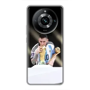 Чехлы Лео Месси Аргентина для Realme 11 Pro Plus (Кубок Мира)