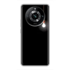 Чохол з картинками на чорному фоні для Realme 11 Pro Plus (Лампочка)
