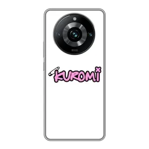 Чехол с персонажем Куроми на Realme 11 Pro Plus (Лого Куроми)