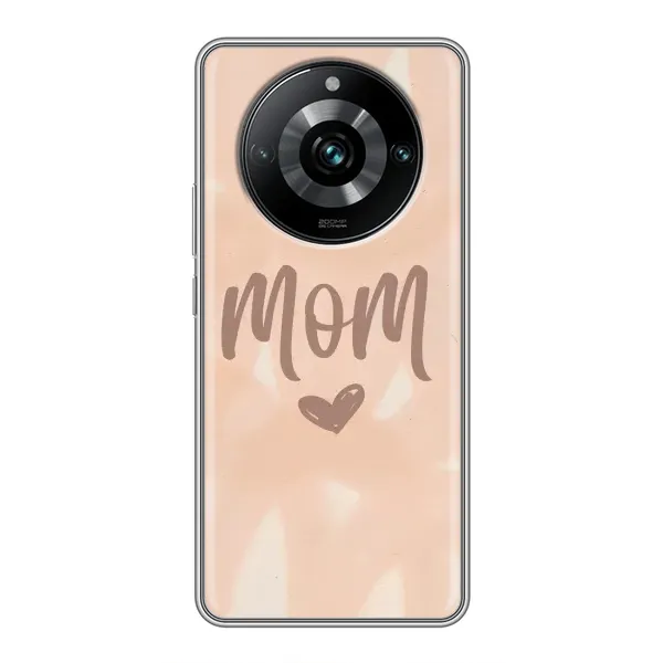 Чехол с рисунком «Love mom» для Realme 11 Pro Plus