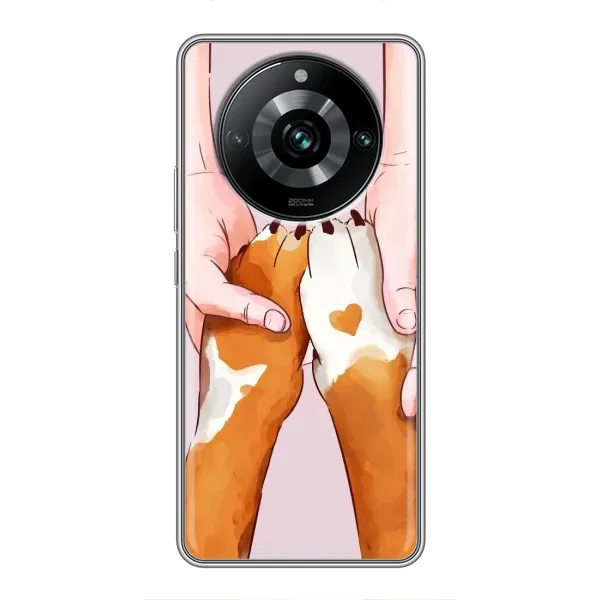 Чехол с рисунком «Любовь к собакам» для Realme 11 Pro Plus Чехол с рисунком «Любовь к собакам» для Realme 11 Pro Plus