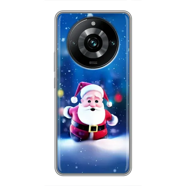 Чехол с рисунком «Маленький Дед Мороз» для Realme 11 Pro Plus
