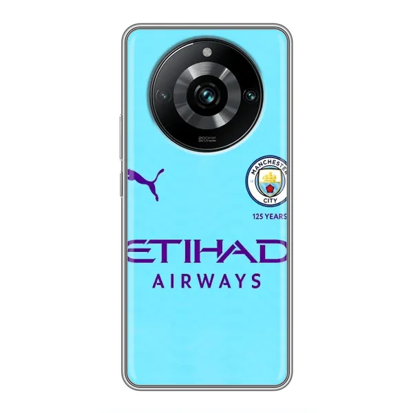 Чехол с рисунком «Man City» для Realme 11 Pro Plus