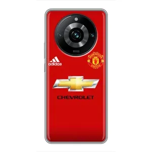 Силиконовые Чехлы принт Футбол на Realme 11 Pro Plus (Man United)
