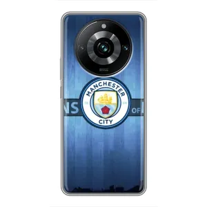 Силиконовые Чехлы принт Футбол на Realme 11 Pro Plus (ManCity)