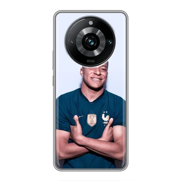 Чехол с рисунком «Мбаппешичка» для Realme 11 Pro Plus