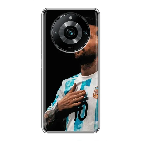Чехол с рисунком «Месси Капитан» для Realme 11 Pro Plus