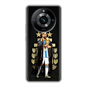 Чехлы Лео Месси Аргентина для Realme 11 Pro Plus (Месси король)
