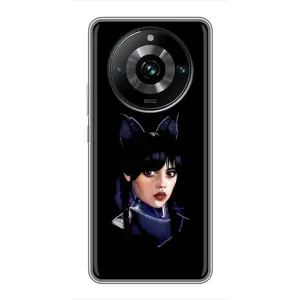 Чехлы с принтом Уэнсдей на Realme 11 Pro Plus (Милая Уэнсдей)