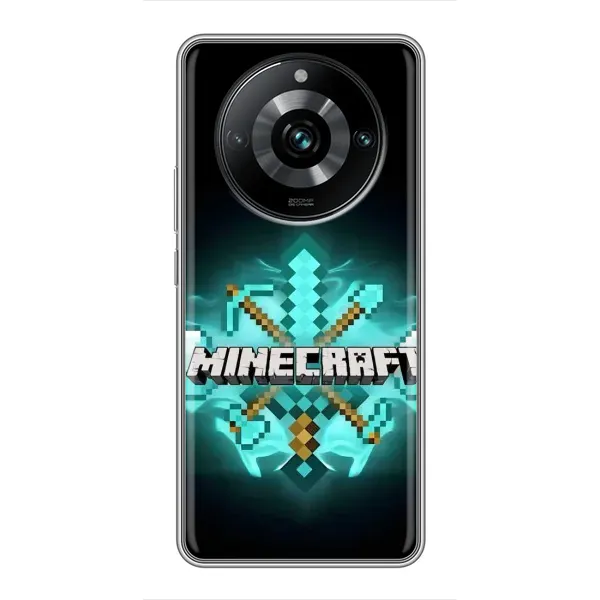 Чехол с рисунком «MineCraft 2» для Realme 11 Pro Plus