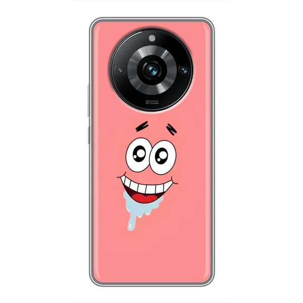 Чехол с рисунком «Мордочка Патрика» для Realme 11 Pro Plus