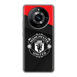 Силиконовые Чехлы принт Футбол на Realme 11 Pro Plus (MU)