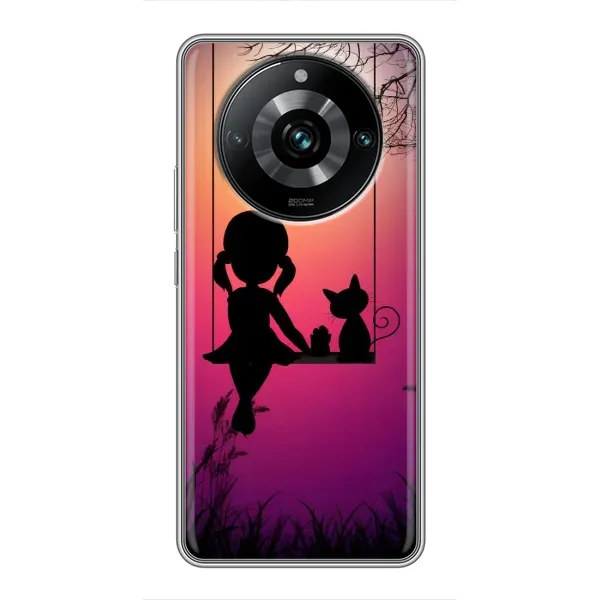 Чехол с рисунком «На качели» для Realme 11 Pro Plus Чехол с рисунком «На качели» для Realme 11 Pro Plus