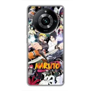 Купить Чехлы на телефон с принтом Anime для Realme 11 Pro Plus (Наруто постер)