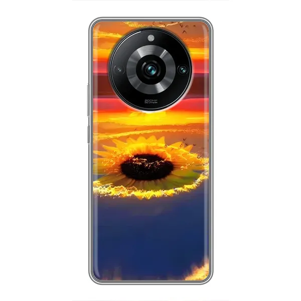Чехол с рисунком «Небо подсолнух» для Realme 11 Pro Plus Чехол с рисунком «Небо подсолнух» для Realme 11 Pro Plus