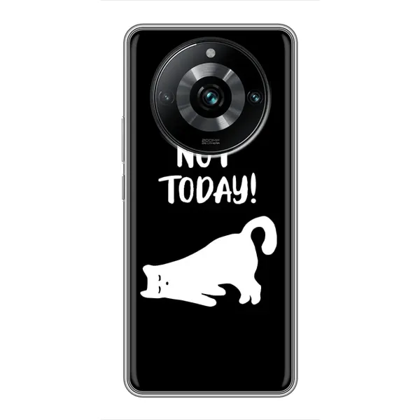 Чехол с рисунком «Not Today» для Realme 11 Pro Plus Чехол с рисунком «Not Today» для Realme 11 Pro Plus