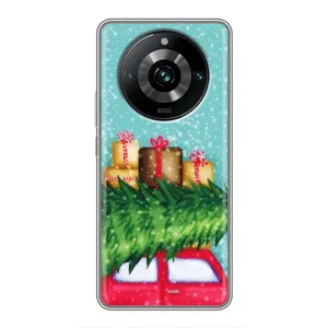 Чехол Новогодняя Елка на Realme 11 Pro Plus (Новогодние подарки)