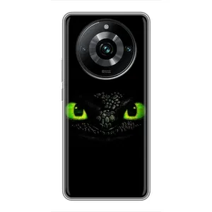 Чехол дракон Беззубик для Realme 11 Pro Plus (Глаза Беззубика)