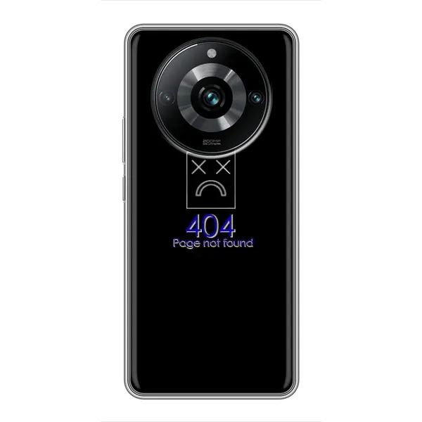 Чехол с рисунком «Ошибка 404» для Realme 11 Pro Plus Чехол с рисунком «Ошибка 404» для Realme 11 Pro Plus